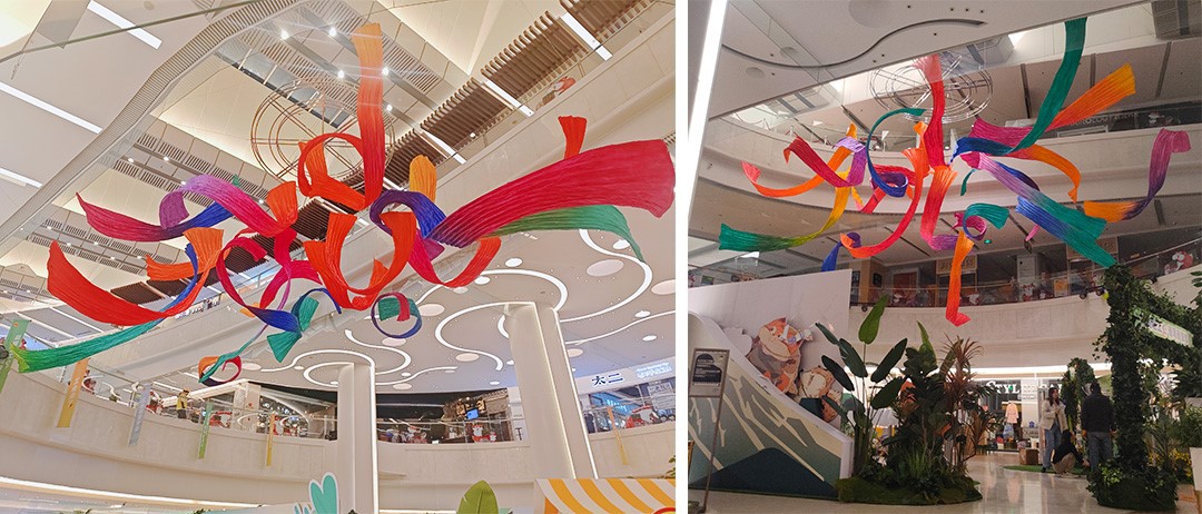 Paper Art Hanging Installation Paper Art Hanging Installation